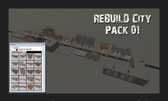 Rebuild City Prefabs Pack # 01 Reuploaded